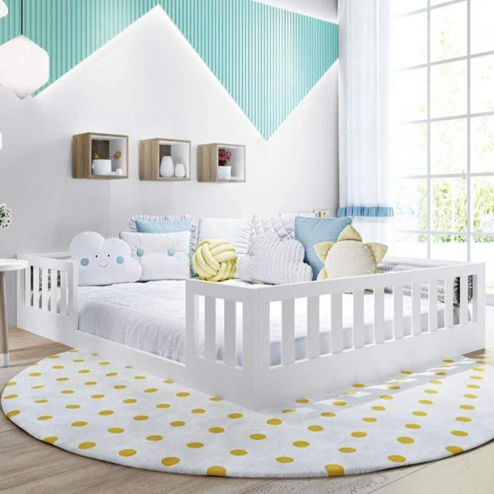 Cama corral al piso