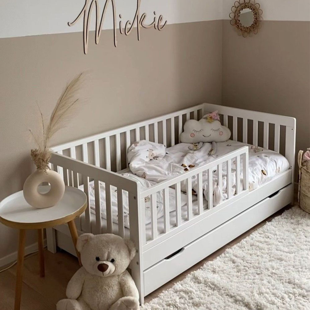 Cama corral con nido