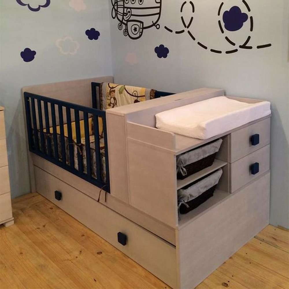 Cama cuna con nido